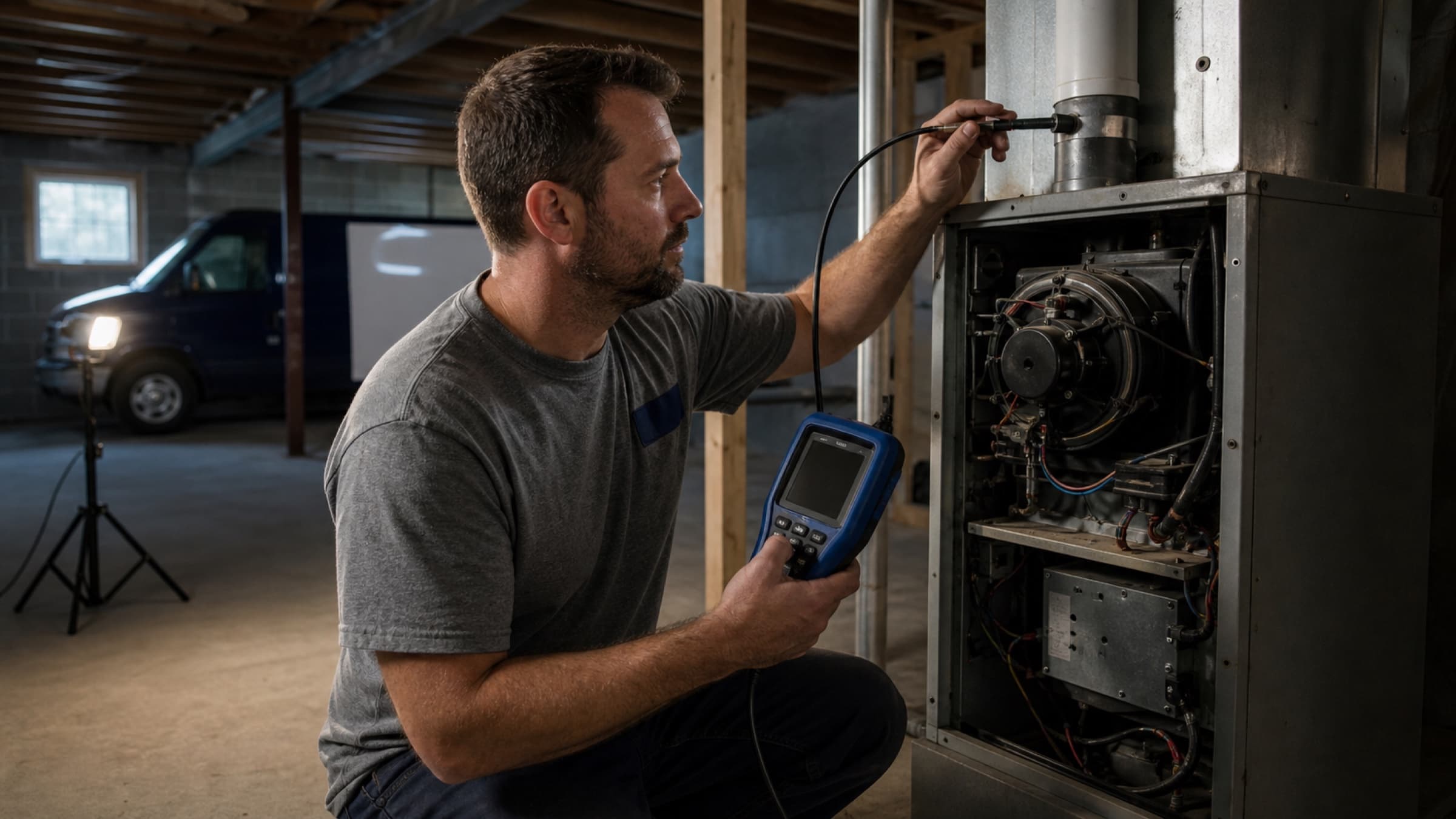 Furnace diagnostic check